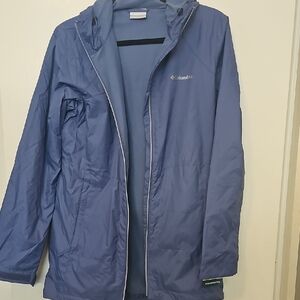 Columbia Women's Blue Raincoat